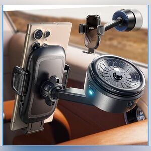 LISEN Electric Retractable Car Phone Mount